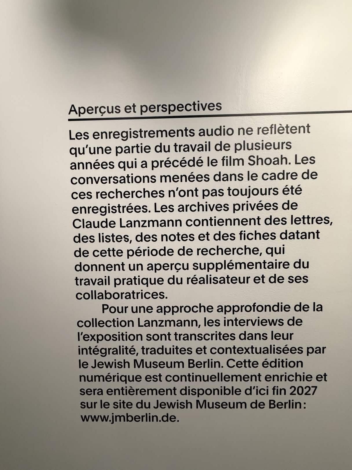 Visite Mémorial