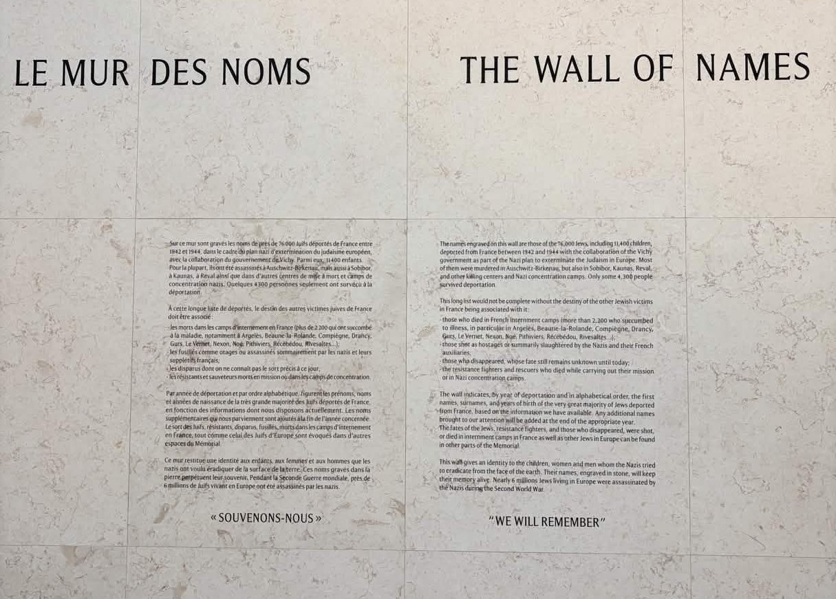Mur des Noms